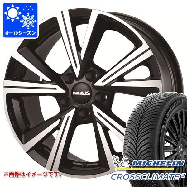 VW シャラン用 オールシーズンタイヤ ミシュラン クロスクライメート3 225/50R17 98Y XL MAK クバーズ