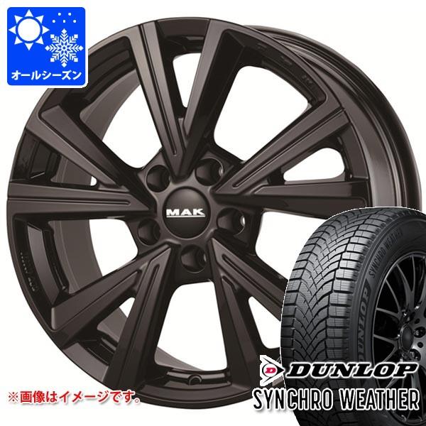 VW T-ロック用 オールシーズンタイヤ ダンロップ シンクロウェザー 215/60R16 95H MAK クバーズ