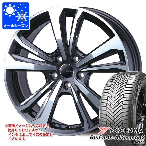ルノー キャプチャー 2RH5F用 オールシーズンタイヤ ヨコハマ ブルーアースオールシーズン2 AW22 205/60R16 96V XL スマートライン 3