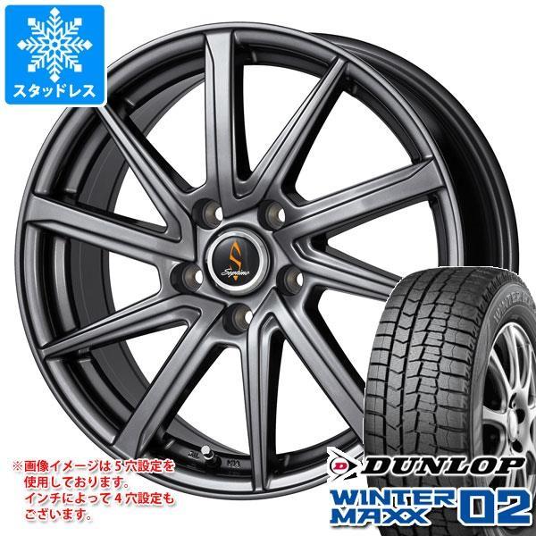 内祝い スタッドレスタイヤ ダンロップ ウインターマックス02 Wm02 215 70r15 98q セプティモ タイヤ ホイール G01 G01 ダークグレー 6 0 15 98q Spg01dg タイヤマックス 人気特価