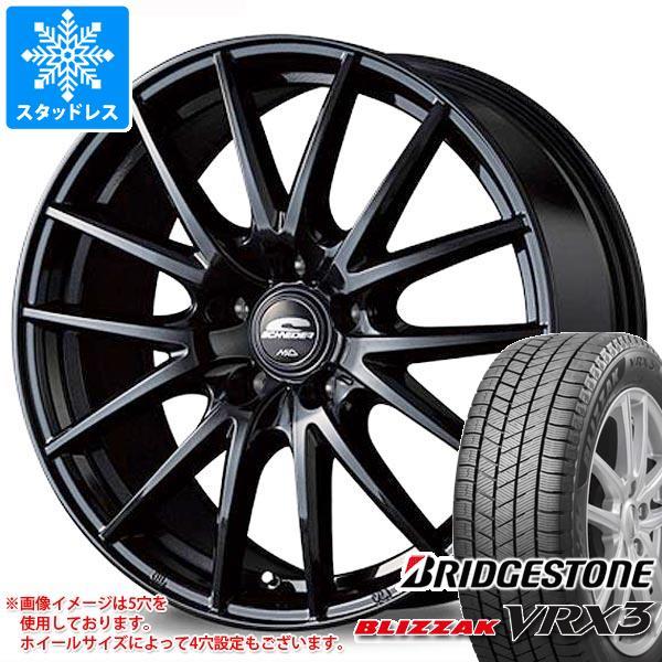 2026年製 スタッドレスタイヤ ブリヂストン ブリザック VRX3 185/65R15 88Q MID ホイールズ SQ27