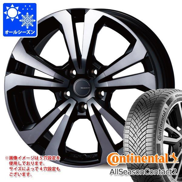 プジョー 508 R8系用 オールシーズンタイヤ コンチネンタル オールシーズンコンタクト2 235/45R18 98Y XL アドバンスライン SV-1