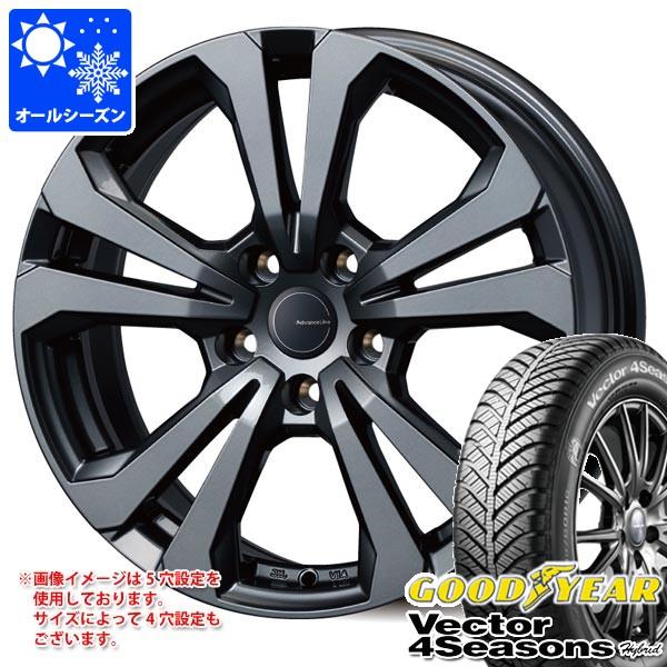 アウディ SQ2 GAD系用 オールシーズンタイヤ グッドイヤー ベクター 4シーズンズ ハイブリッド 215/55R17 94H アドバンスライン SV-1