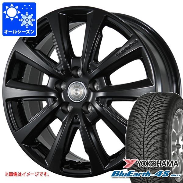 ジープ レネゲード BU系用 オールシーズンタイヤ ヨコハマ ブルーアース4S AW21 215/60R17 100V XL チームスパルコ ヴァローザ ver