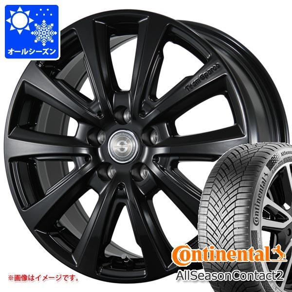VW パサートオールトラック 3CD系用 オールシーズンタイヤ コンチネンタル オールシーズンコンタクト2 225/55R17 101W XL チームスパルコ 