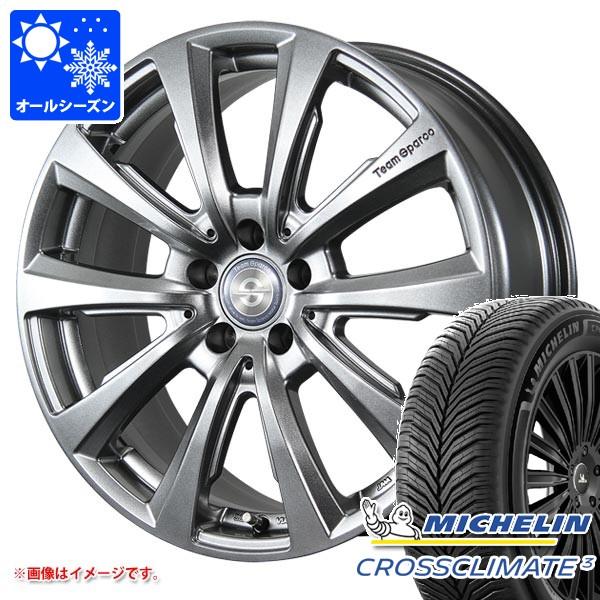 アウディ Q5 FY系用 オールシーズンタイヤ ミシュラン クロスクライメート3 235/65R17 108W XL チームスパルコ ヴァローザ ver.02