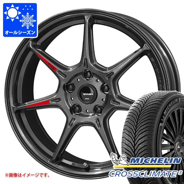ホンダ シビック タイプR FL5用 オールシーズンタイヤ ミシュラン クロスクライメート3 265/35R18 97Y XL リヴァッツァ VEX-7エボ 8