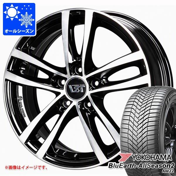 ボルボ V40 MB/MD系用 オールシーズンタイヤ ヨコハマ ブルーアースオールシーズン2 AW22 205/50R17 93W XL VST タイプRC