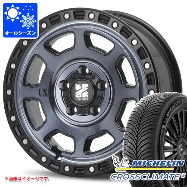 マツダ CX-8 KG系用 オールシーズンタイヤ ミシュラン クロスクライメート3 225/65R17 106V XL MLJ エクストリームJ XJ07 8.