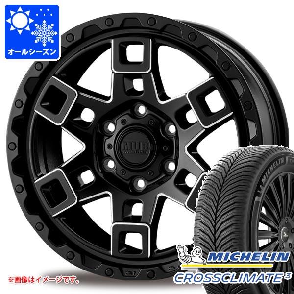 トヨタ ハイラックス 120系用 オールシーズンタイヤ ミシュラン クロスクライメート3 265/60R18 110H インターミラノ マッドバーン XR-45