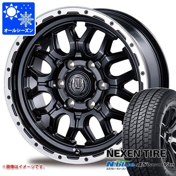 トヨタ ハイエース 200系用 オールシーズンタイヤ ネクセン エヌブルー 4シーズン バン 215/65R16 109/107T インターミラノ マッドバーン