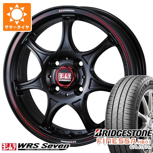 スズキ キャリイ DA16T用 2026年製 サマータイヤ ブリヂストン フィネッサ HB01 165/65R14 79S ヨシムラ WRS7 4.5-14