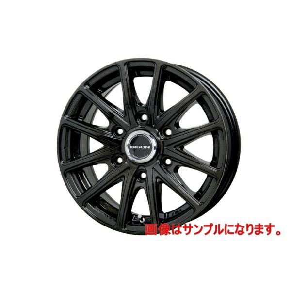 【直接引取希望】 ホットスタッフ BISON BN01 15インチ 6穴 大阪 tiremonstar_1bn01560ammbr-4