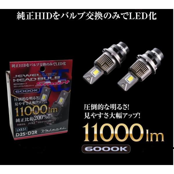 ヴァレンティ（VALENTI） XEシリーズ D2S D2R HID→LED変換 ヘッド