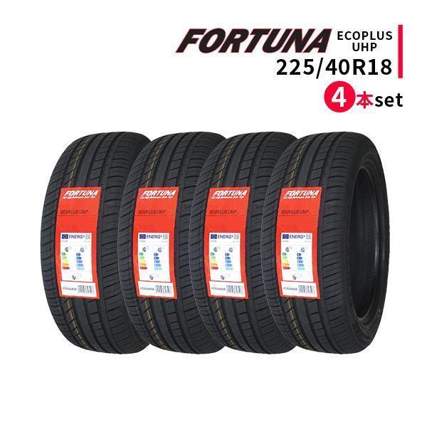 225/40R18 4本セット 2023年製造 新品サマータイヤ FORTUNA ECOPLUS