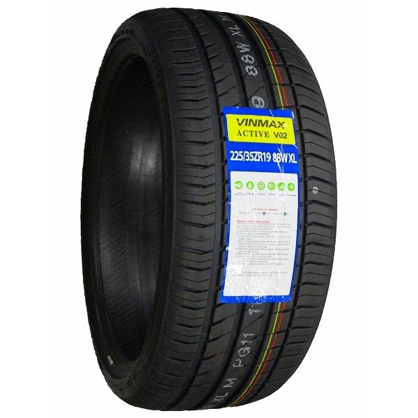 225/35R19 新品サマータイヤ VINMAX ACTIVE V02 225/35/19
