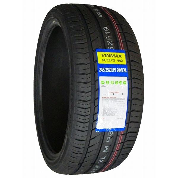 245/35R19 新品サマータイヤ VINMAX ACTIVE V02 245/35/19