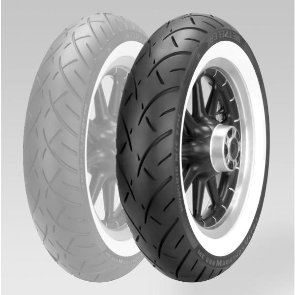 METZELER ���b�c���[ ME 888 MARATHON ULTRA WHITE WALL 140/90B16 M/C 77H TL REINF ���A 2408900