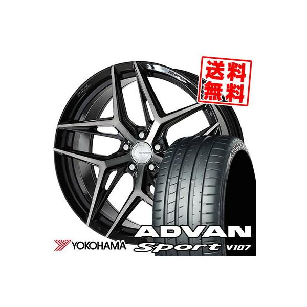 225/35R19 88Y ヨコハマ アドバンスポーツ V107 WORK GNOSIS IS205