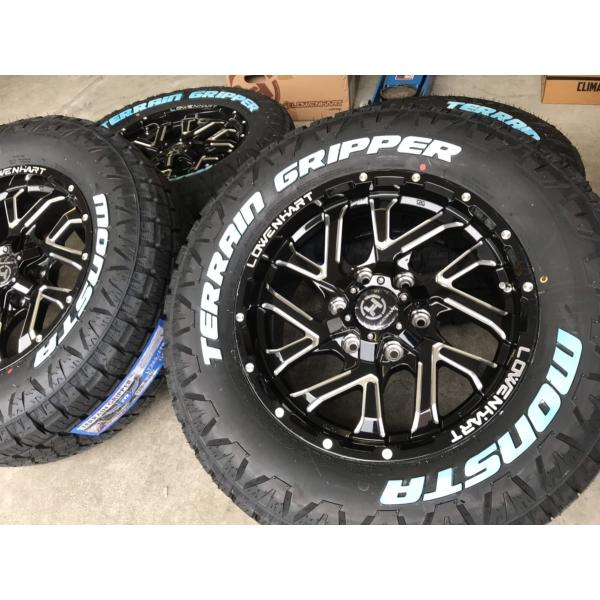 4本セット LOWENHART レーベンハート GXL206 17x8.0J 6/139.7 +20