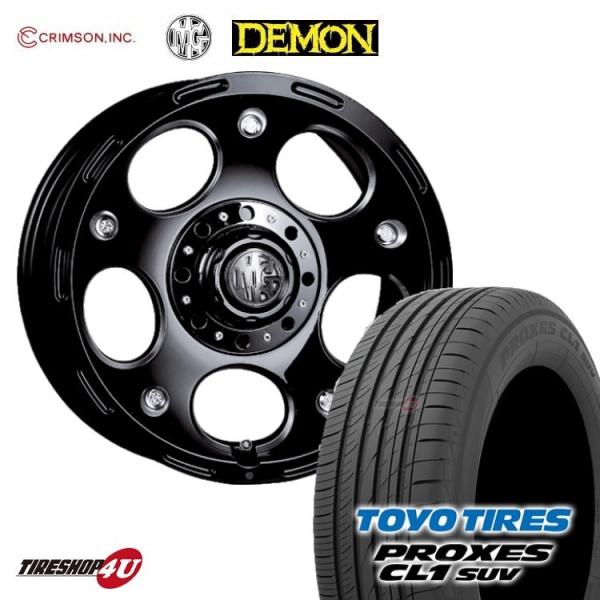 1本価格 CRIMSON クリムソン MG DEMON マーテルギア デーモン 16x5.5J 