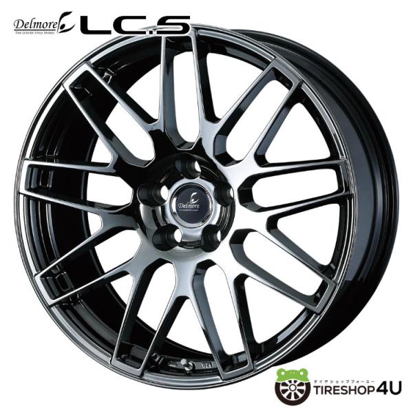 WEDS（ウェッズ） 4本購入で送料無料 Delmore LC.S 20x8.0J 5/114.3 +