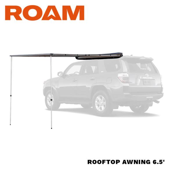 ロームアドベンチャー Roam Adventure オーニング 6.5’フィート 正規品 ルーフトップ オーニング 幅 約 2m 6.5フィート 選べる3色