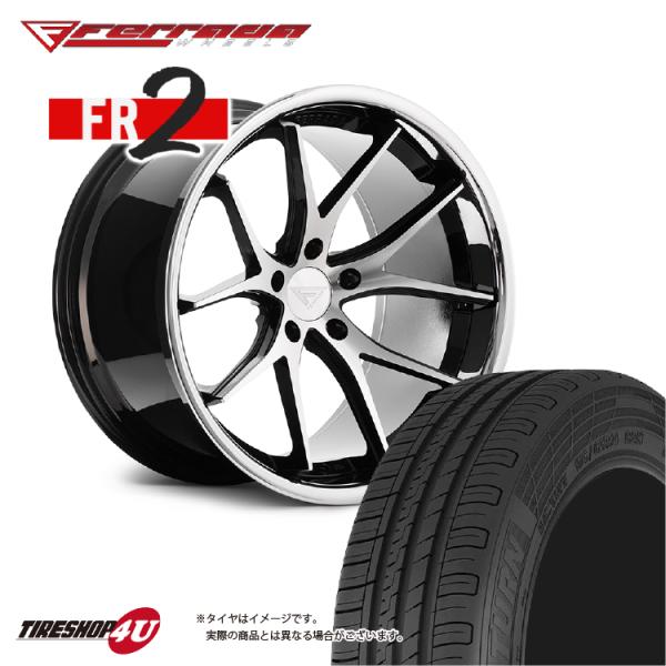 タイヤホイール4本セット Ferrada FR2 F:22x9.0J 5/112 +30 R:10.5J 5 