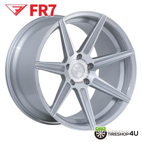 FERRADA FR7 20x10.0J 5/114.3 +25 SLMC マシンシルバー 新品ホイール1
