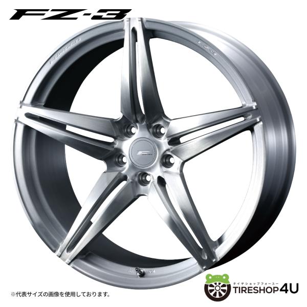WEDS（ウェッズ） 4本購入で送料無料 F ZERO FZ-3 21x9.0J 5/114.3 +35