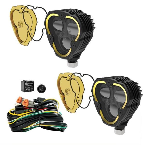 KC HiLiTES FLEX ERA 3 デュアルモードSAEフォグライト KC HiLiTES フレックス エラ 3 デュアル フォグライト LED FLEX ERA