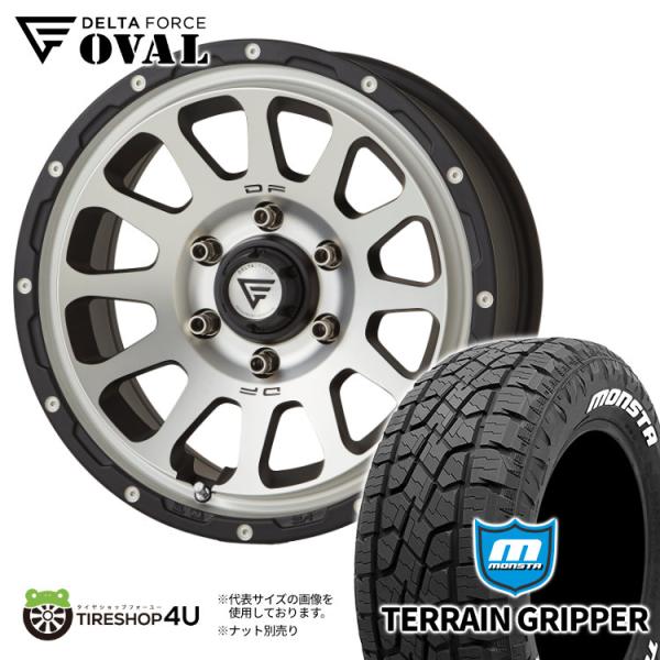 DELTA FORCE（デルタフォース） 4本セット DELTA FORCE OVAL 17x8.0J 6