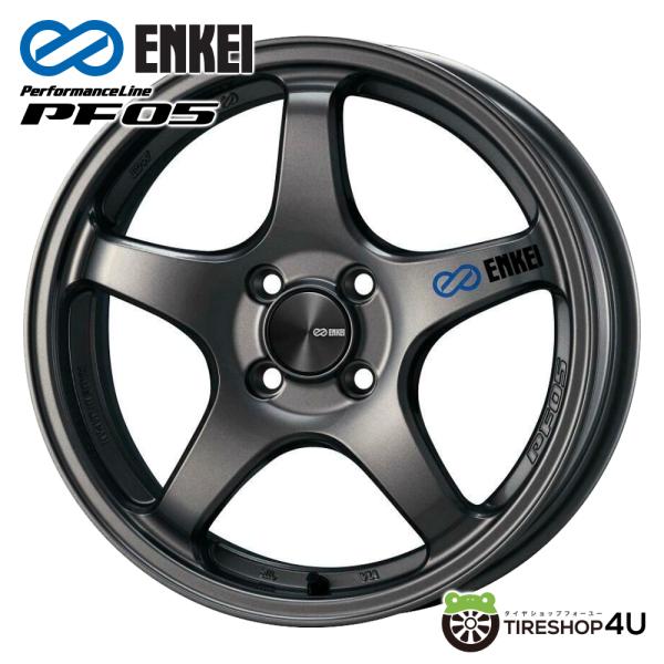 ENKEI PF05 ドリケツ　2本 ENKEI 4本購入で送料無料 Performance Line PF05 16x5.5J 4/100