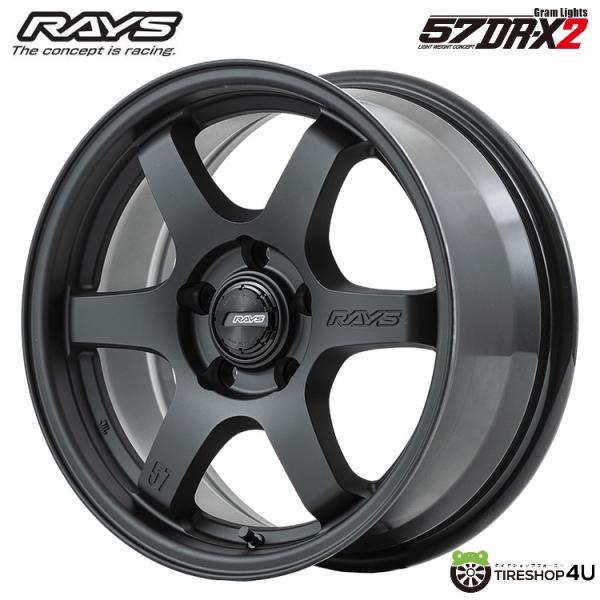 RAYS グラムライツ　57PRO 17インチ 9J 40 114.3 5穴 RAYS RAYS gramLIGHTS 57DR-X2 16x7.0J 5/114.3 +32 B2 ブラック