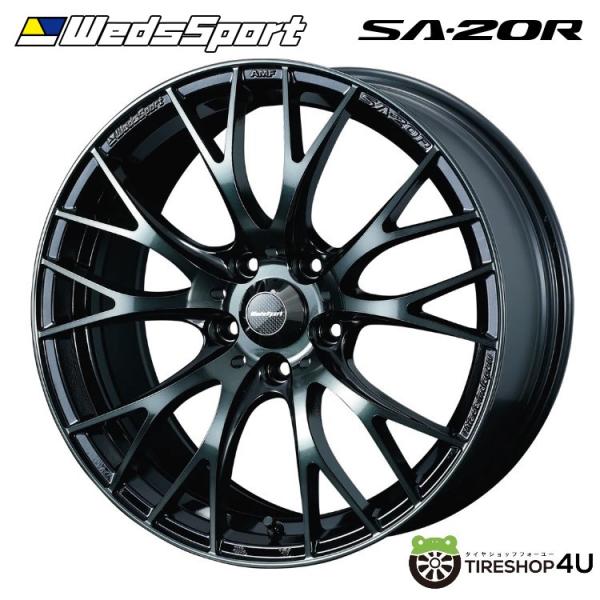 4本購入で送料無料 Weds Sport SA-20R SA20R 18インチ 18x8.5J 5/100 +