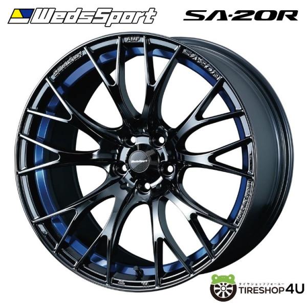 ウェッズスポーツ SA20r 18x7.5Jpcd114.3 ＋45Weads sports Weds WedsSport SA-20R 18x7.5 Wheels 5x114.3 45mm Red Light Chrome