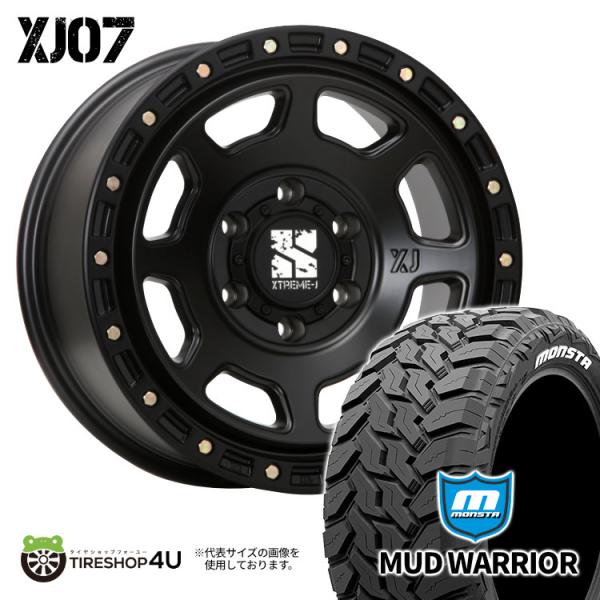 MLJ タイヤホイール4本セット XTREME-J XJ07 16x6.5J 6/139.7 +