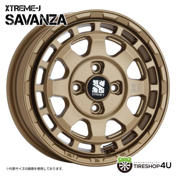 MLJ 【2026年1月発売予定】XTREME-J SAVANZA 14x4.5J 4/100 +43 マット