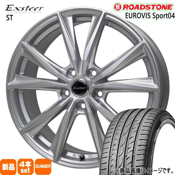 法人配送 215/50R17 91W ロードストーン EUROVIS 04 夏用 サマータイヤ Exsteer ST エクシーガ クロスオーバー7
