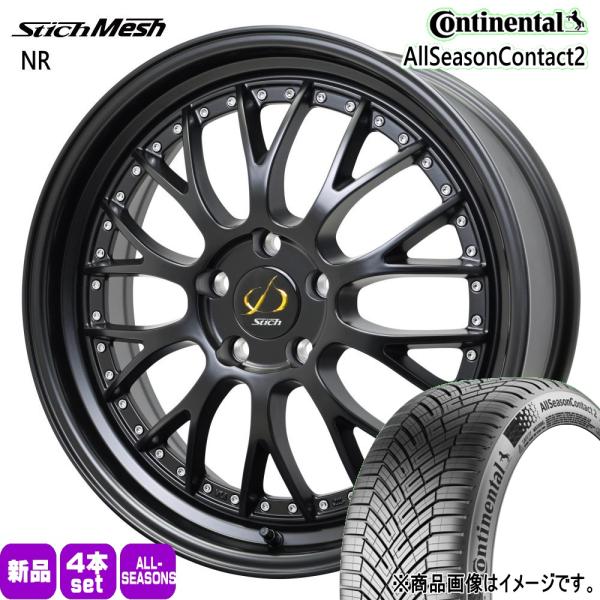 法人配送 235/50R19 103V XL コンチネンタル AllSeason2 夏冬兼用 オールシーズンタイヤ StichMESH NR スバル SL系 フ