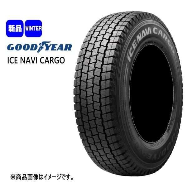 新品 4本 グッドイヤー ICE NAVI CARGO 145R12 6PR 12インチ 冬用 スタッドレスタイヤ LT規格