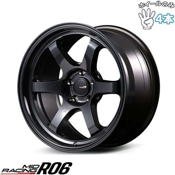 16インチ アルミホイール 4穴100 | MIDレーシング R06 | JChere