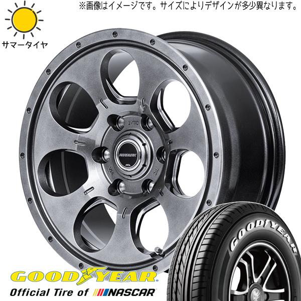 ハイエース　カスタムブラックエディション　215/65R16　ナスカー グッドイヤー（GOODYEAR） ハイエース 200系 215/65R16 ホイールセット