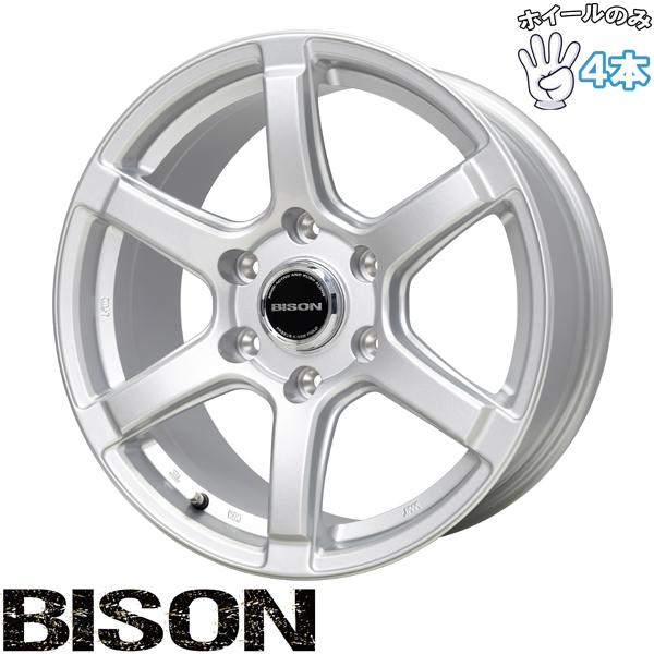 ハイエース 0 15インチ アルミホイール 6穴139.7 | ホットスタッフ バイソン BN04 6J +33 4本セット