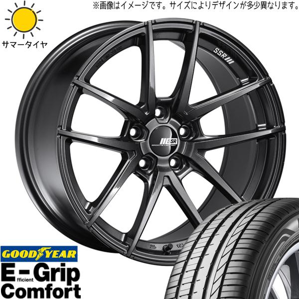 18インチ ホワイト 5スポーク ホイールセット 245/40R18