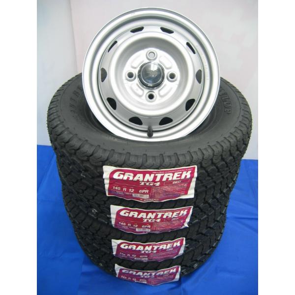 GRANDTREK 軽トラ・軽バン用 ゴツゴツ タイヤ ダンロップ グラン
