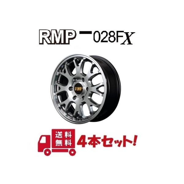 200nnCG[XpA~zC[4{Zbg RMP 028FX 17C` 6.5J CZbg 38 6 P.C.D139.7 nCp[^R[g/~[Jbg  MID WHEELS