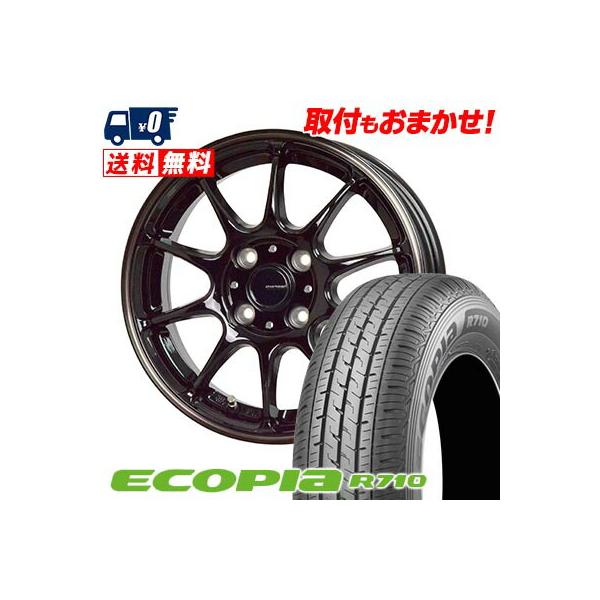 エコピア 145/80R12 80/78N ブリヂストン ECOPIA R710 G-SPEED P-07