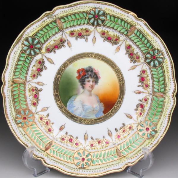 アンティークオールドニッポン贅を託したジュエルプレート稀少品【美品】