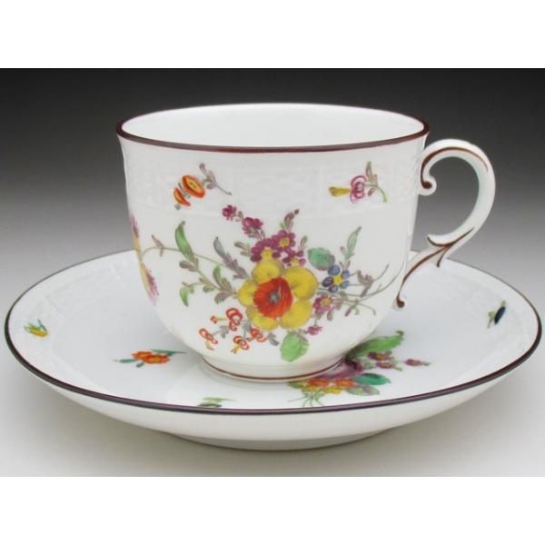 SALE／74%OFF】 ニンフェンブルク 金彩白鳥絵 カップ ソーサー